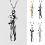 Love hug pendant necklace
