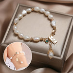 Zircon pearl bracelet for women